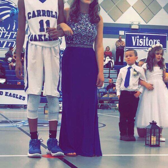 Blue Long Formal Dress - Picture 2 of 2